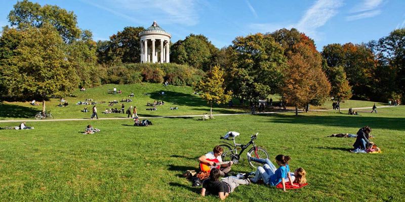 Urban parks: Englischer Garten, Munich